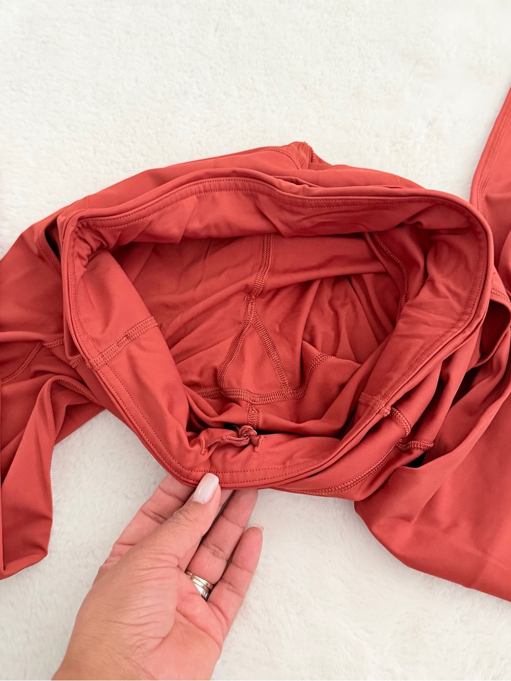 Lululemon Fast and Free Tights 25” Cayenne leggings - Picture 13 of 15